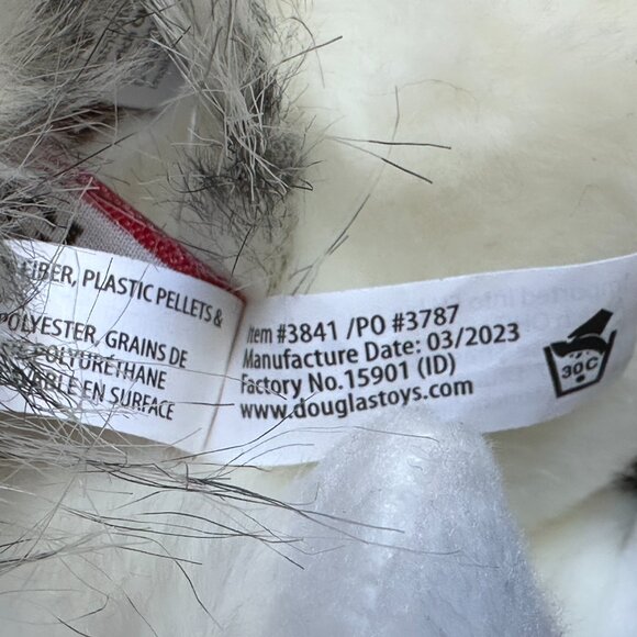 NEW WIZARD the Plush Snowy Owl Stuffed Animal Cuddle Toy by Douglas - Picture 8 of 8